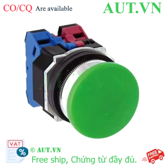 Ảnh của Nút nhấn nhả không đèn IDEC ABD310NG D30 1NO (Xanh)