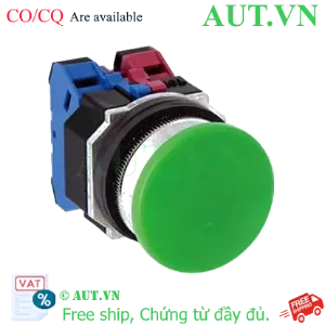 Ảnh của Nút nhấn nhả không đèn IDEC ABD322NG D30 2NO+2NC (Xanh)