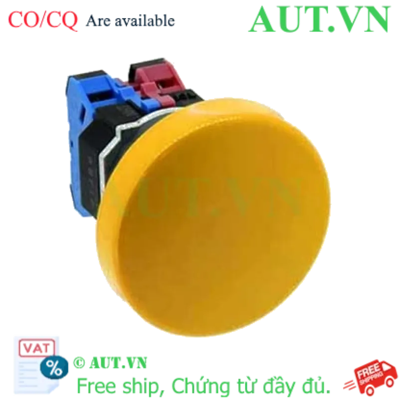 Ảnh của Nút nhấn nhả không đèn IDEC ABD422NR D30 2NO+2NC (Đỏ)