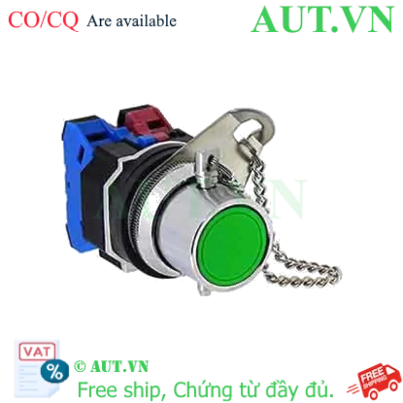 Ảnh của Nút nhấn nhả không đèn IDEC ABD8P01NG D30 1NC (Xanh)
