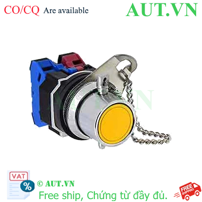 Ảnh của Nút nhấn nhả không đèn IDEC ABD8P11NY D30 1NO+1NC (Vàng)