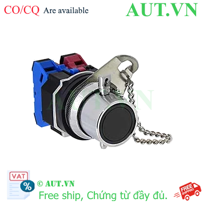 Ảnh của Nút nhấn nhả không đèn IDEC ABD8P22NB D30 2NO+2NC (Đen)