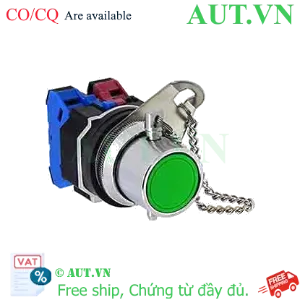 Ảnh của Nút nhấn nhả không đèn IDEC ABD8P22NG D30 2NO+2NC (Xanh)