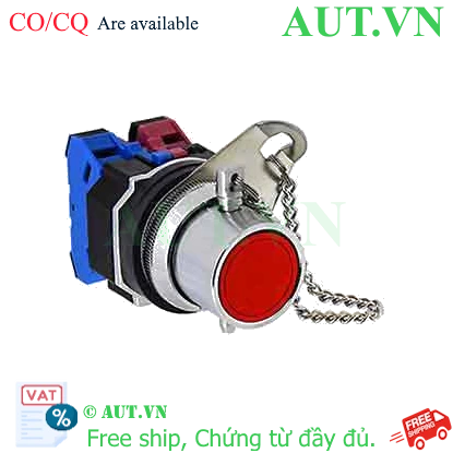 Ảnh của Nút nhấn nhả không đèn IDEC ABD8P22NR D30 2NO+2NC (Đỏ)