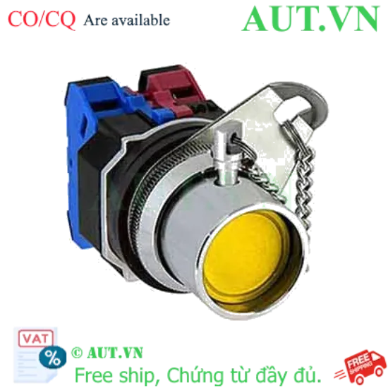 Ảnh của Nút nhấn nhả không đèn IDEC ABD8PN01NY D30 1NC (Vàng)