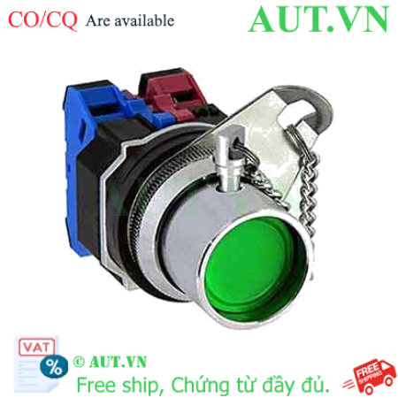 Ảnh của Nút nhấn nhả không đèn IDEC ABD8PN11NG D30 1NO+1NC (Xanh)