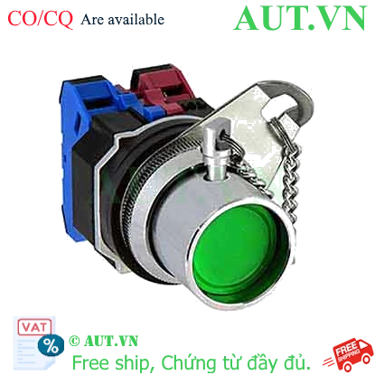 Ảnh của Nút nhấn nhả không đèn IDEC ABD8PN20NG D30 2NO (Xanh)