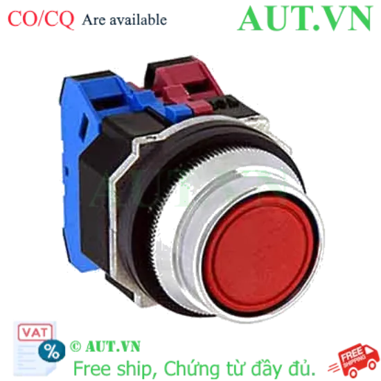 Ảnh của Nút nhấn nhả không đèn IDEC ABFD202NR D30 2NC (Đỏ)