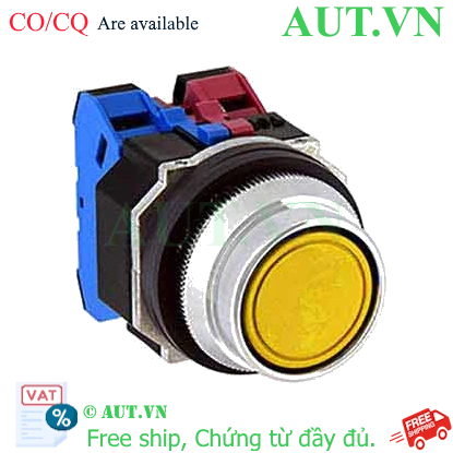 Ảnh của Nút nhấn nhả không đèn IDEC ABFD202NY D30 2NC (Vàng)