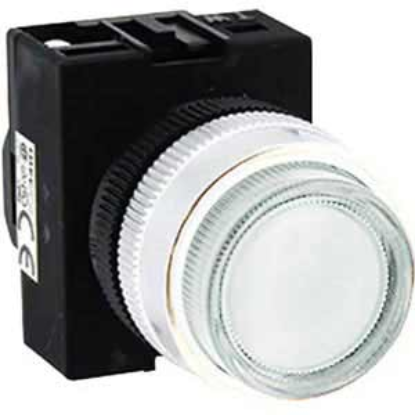 Ảnh của Đèn báo IDEC APW1B22DPW 24VAC/DC D22 (Trắng)