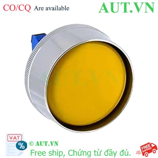 Ảnh của Nút nhấn nhả không đèn IDEC ABFD411NY D30 1NO+1NC (Vàng)