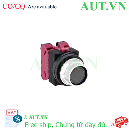 Ảnh của Nút nhấn nhả không đèn IDEC ABFS202NB D25 2NC (Đen)