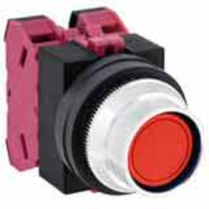 Ảnh của Nút nhấn nhả không đèn IDEC ABFS202NR D25 2NC (Đỏ)