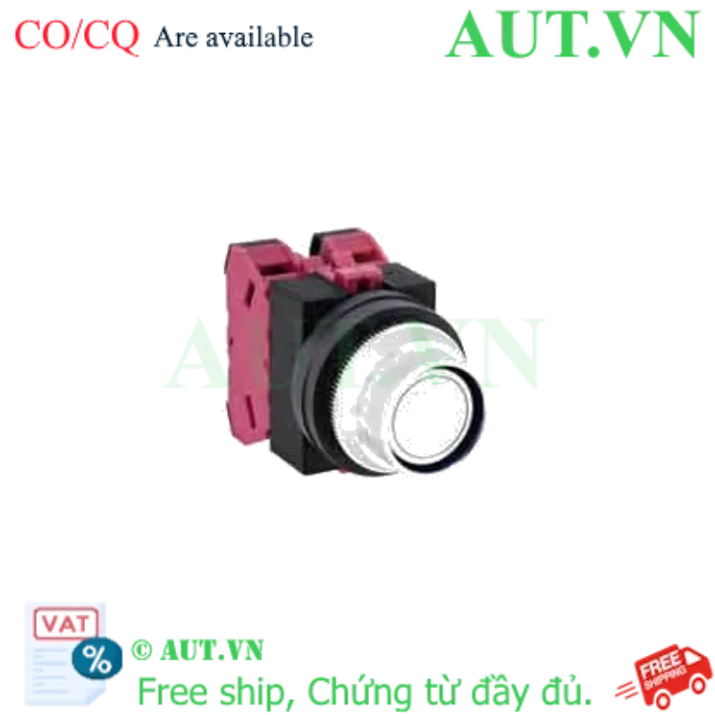 Ảnh của Nút nhấn nhả không đèn IDEC ABFS202NW D25 2NC (Trắng)