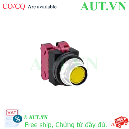 Ảnh của Nút nhấn nhả không đèn IDEC ABFS202NY D25 2NC (Vàng)