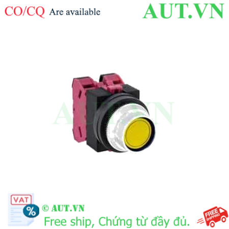 Ảnh của Nút nhấn nhả không đèn IDEC ABFS202NY D25 2NC (Vàng)