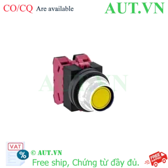 Ảnh của Nút nhấn nhả không đèn IDEC ABFS202NY D25 2NC (Vàng)