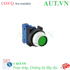Ảnh của Nút nhấn nhả không đèn IDEC ABFS210NG D25 1NO (Xanh)