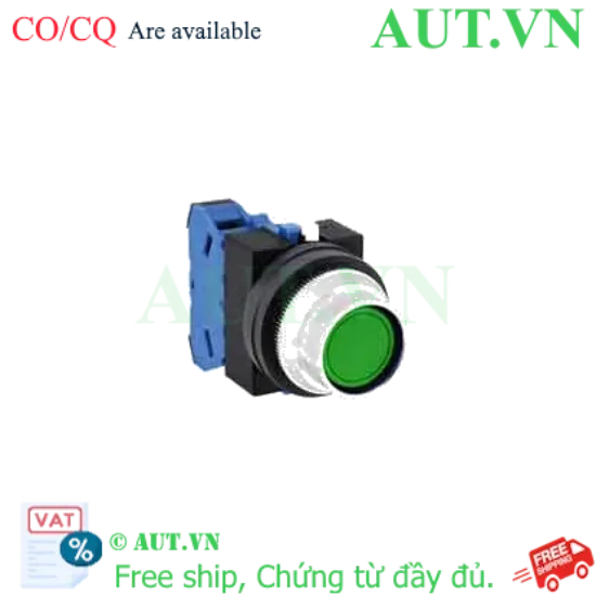 Ảnh của Nút nhấn nhả không đèn IDEC ABFS210NG D25 1NO (Xanh)