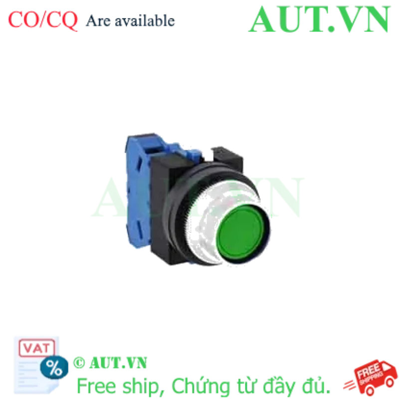 Ảnh của Nút nhấn nhả không đèn IDEC ABFS210NG D25 1NO (Xanh)