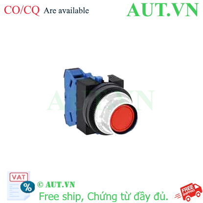 Ảnh của Nút nhấn nhả không đèn IDEC ABFS210NR D25 1NO (Đỏ)