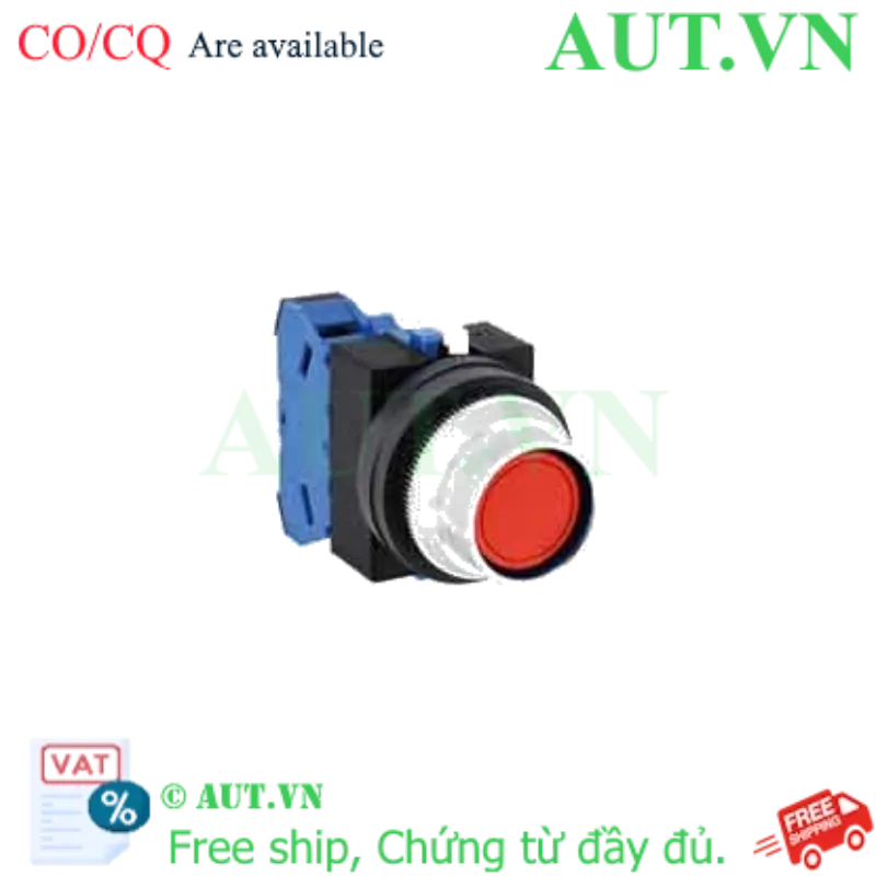 Ảnh của Nút nhấn nhả không đèn IDEC ABFS210NR D25 1NO (Đỏ)