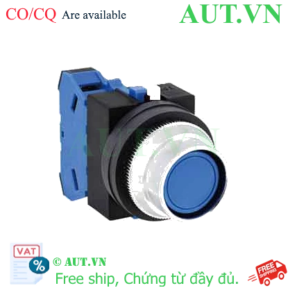 Ảnh của Nút nhấn nhả không đèn IDEC ABFS210NS D25 1NO (Xanh)