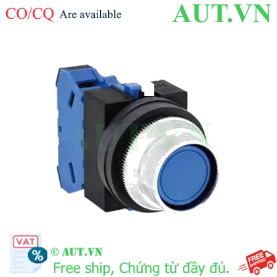 Ảnh của Nút nhấn nhả không đèn IDEC ABFS210NS D25 1NO (Xanh)