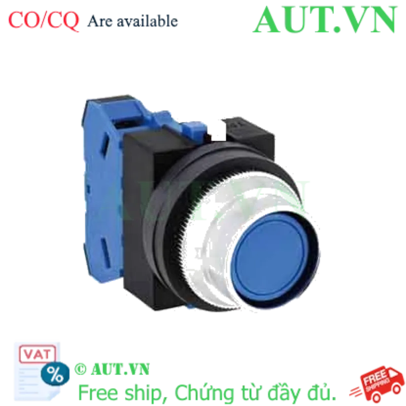 Ảnh của Nút nhấn nhả không đèn IDEC ABFS210NS D25 1NO (Xanh)