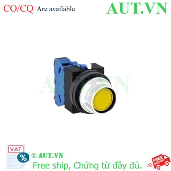 Ảnh của Nút nhấn nhả không đèn IDEC ABFS210NY D25 1NO (Vàng)