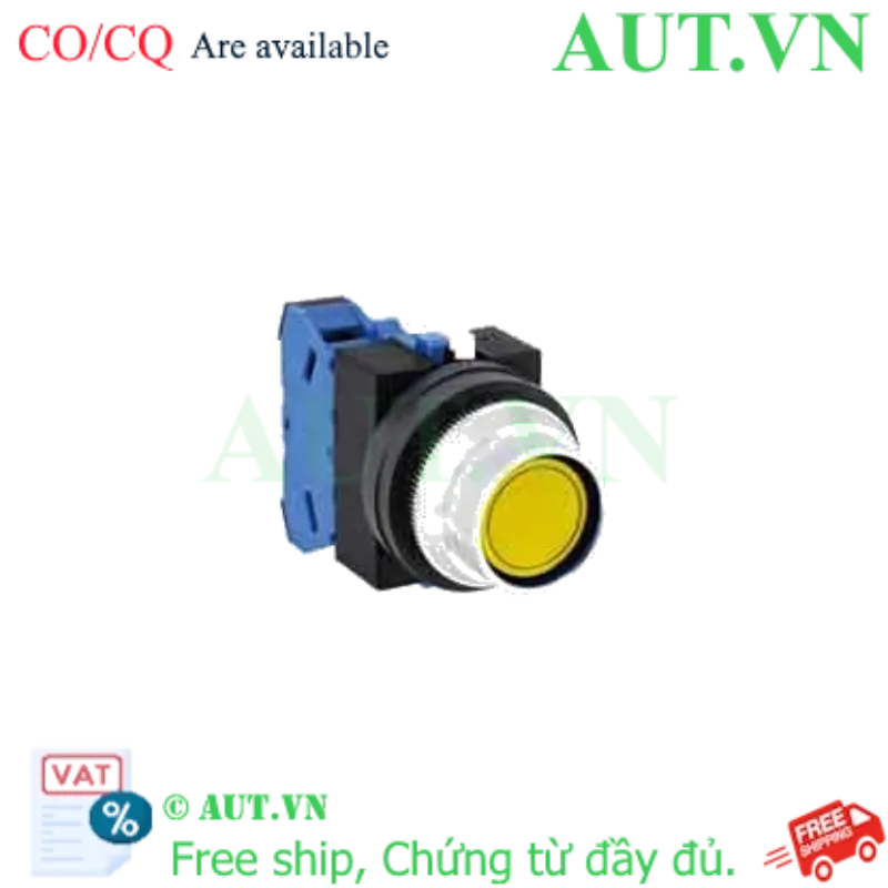 Ảnh của Nút nhấn nhả không đèn IDEC ABFS210NY D25 1NO (Vàng)