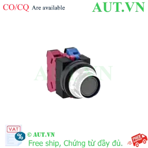 Ảnh của Nút nhấn nhả không đèn IDEC ABFS211NB D25 1NO+1NC (Đen)