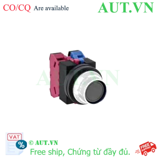 Ảnh của Nút nhấn nhả không đèn IDEC ABFS211NB D25 1NO+1NC (Đen)