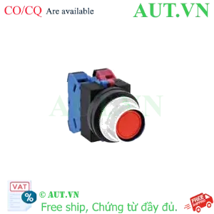Ảnh của Nút nhấn nhả không đèn IDEC ABFS211NR D25 1NO+1NC (Đỏ)