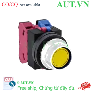 Ảnh của Nút nhấn nhả không đèn IDEC ABFS211NY D25 1NO+1NC (Vàng)