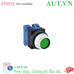 Ảnh của Nút nhấn nhả không đèn IDEC ABFS220NG D25 2NO (Xanh)