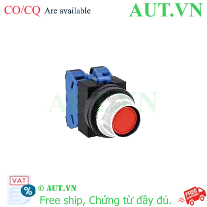 Ảnh của Nút nhấn nhả không đèn IDEC ABFS220NR D25 2NO (Đỏ)