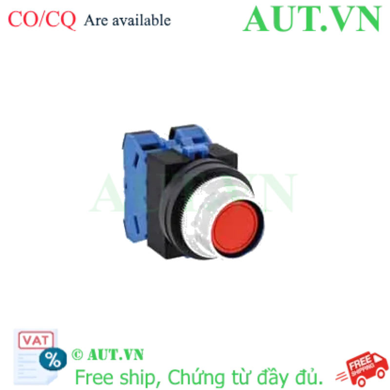 Ảnh của Nút nhấn nhả không đèn IDEC ABFS220NR D25 2NO (Đỏ)