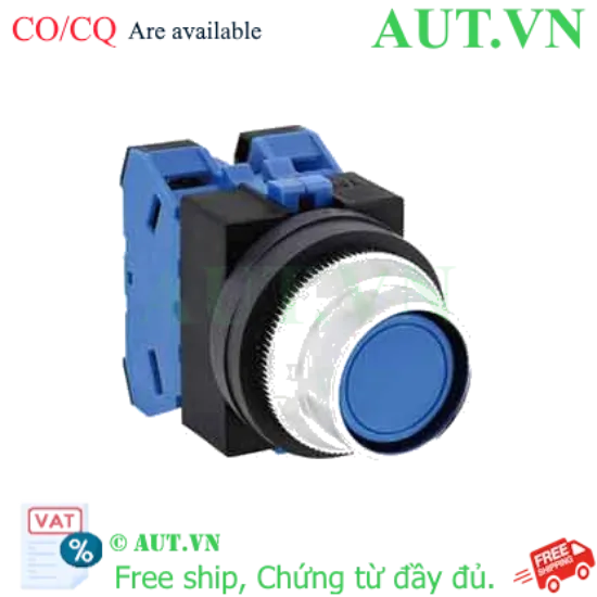 Ảnh của Nút nhấn nhả không đèn IDEC ABFS220NS D25 2NO (Xanh)