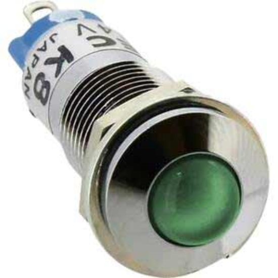 Ảnh của Đèn LED cảnh báo UP9P-2498G IDEC, 24VDC, D8, màu xanh lá