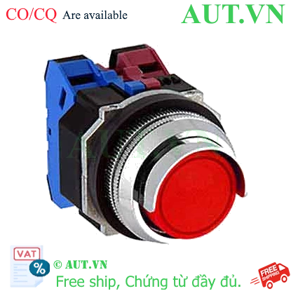 Ảnh của Nút nhấn nhả không đèn IDEC ABGD222NR D30 2NO+2NC (Đỏ)