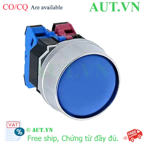 Ảnh của Nút nhấn nhả không đèn IDEC ABGD301NS D30 1NC (Xanh)