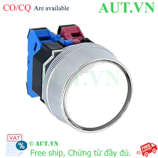 Ảnh của Nút nhấn nhả không đèn IDEC ABGD301NW D30 1NC (Trắng)