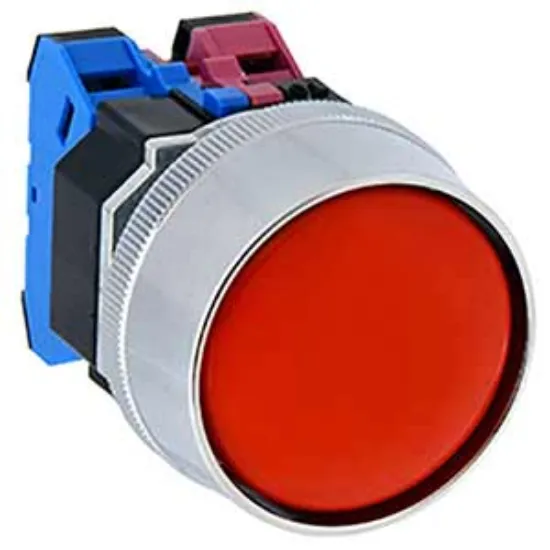Ảnh của Nút nhấn nhả không đèn IDEC ABGD302NR D30 2NC (Đỏ)