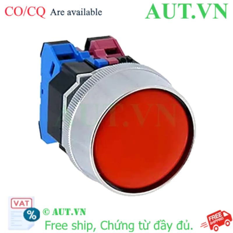 Ảnh của Nút nhấn nhả không đèn IDEC ABGD310NR D30 1NO (Đỏ)
