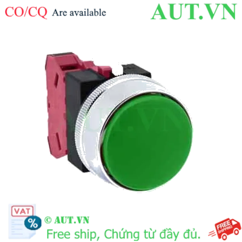 Ảnh của Nút nhấn nhả không đèn IDEC ABGS301NG D25 1NC (Xanh)