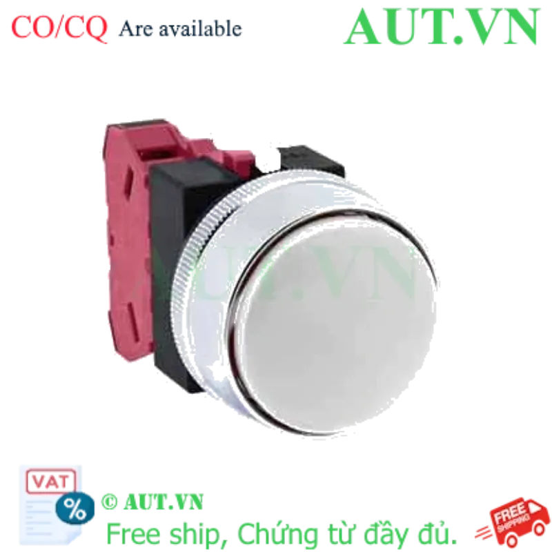 Ảnh của Nút nhấn nhả không đèn IDEC ABGS301NW D25 1NC (Trắng)