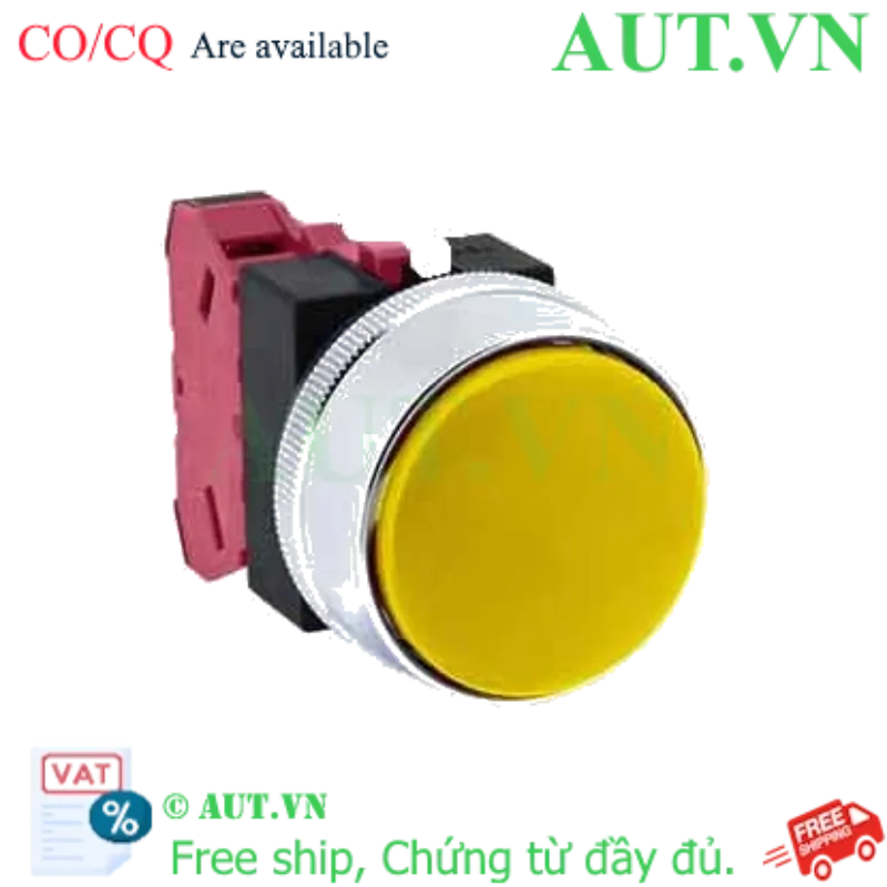 Ảnh của Nút nhấn nhả không đèn IDEC ABGS301NY D25 1NC (Vàng)