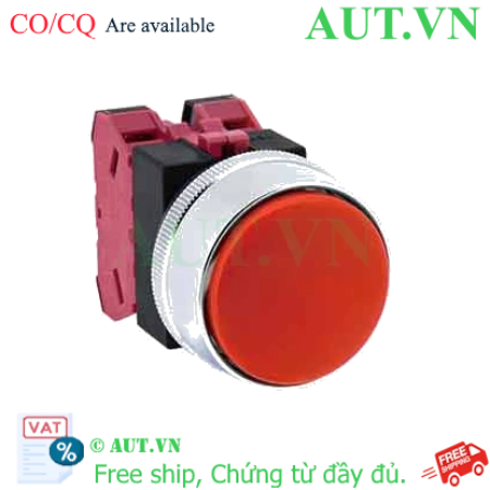 Ảnh của Nút nhấn nhả không đèn IDEC ABGS302NR D25 2NC (Đỏ)