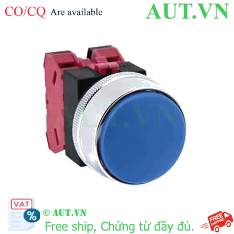 Ảnh của Nút nhấn nhả không đèn IDEC ABGS302NS D25 2NC (Xanh)